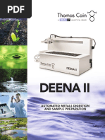 Deena Ii: Automated Metals Digestion and Sample Preparation