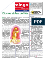 Dios Es El Pan de Vida: Editorial