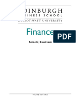 Finance Course Taster