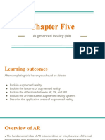 Chapter Five: Augmented Reality (AR)