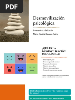 Desmovilización Psicológica