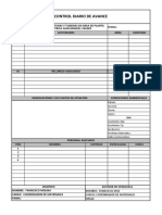 Control Actividades Diarias