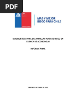 Diagnóstico para Desarrollar Plan de Riego en Cuenca de Aconcagua - 2