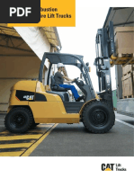 Internal Combustion Pneumatic Tire Lift Trucks: Capacity: 4.0 - 5.5 Ton