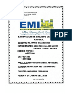 Proceso de Extracción de Líquidos Del Gas Natural