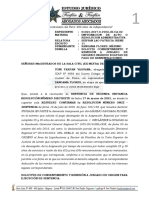 SOLICITO CONSENTIMIENTO Y REMISIÓN A JUZGADO DE ORIGEN DE INGRESO BOLETAS DE PAGO DE REMUNERACIONES Maximo Sangama