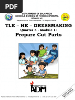 He Dressmaking10 Quarter4 Module 1