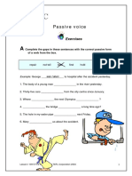 Passive Voice: Exercises