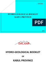 Hydro Geologicalbookletkabulprovince