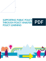 Public Policy Making Through Policy Analysis