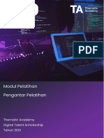 Pengantar Pelatihan Data Science DTS-TA v.2