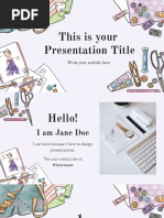 This Is Your Presentation Title: Write Your Subtitle Here