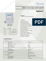 Fire Alarm Control Panal 1 & 2 Loop Brochure