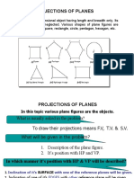 Projection of Planes - Revised