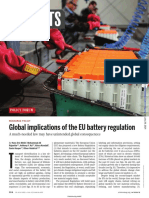 Global Implications of The EU Battery Regulation