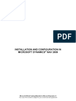 Installation and Configuration in Microsoft Dynamics Nav 2009