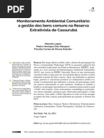 Monitoramento Ambiental Comunitário: A Gestão Dos Bens Comuns Da Reserva Extrativista de Cassurubá