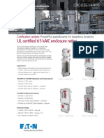 UL Certifi Ed 65 kAIC Enclosure Rating