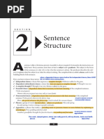 Sentence Structure