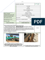 Formato Plan de Accion EGP Tablero para Instalaciones Eléctricas Provisionales de Herramientas