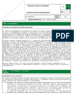 Informe Tecnico Mantenimiento Maquinaria Nueva 2020