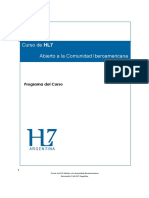 Programa HL7 v2019