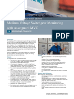 Medium Voltage Switchgear Monitoring With Assetguard MVC