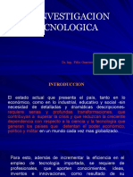 Ii. La Investigacion Tecnologica