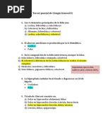 Tercer Parcial de Cirugía General II