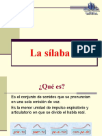 1° La Silaba