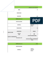 Costos Unitarios de Estructuras