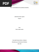 Paso 1. Contextualización de Los Problemas Matemáticos