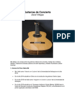 Cotización Guitarras Villegas 2020