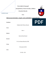 Diferencias Doctrinales y Legales Entre Juridicidad y Antijuridicidad