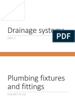 Unit 2 - Drainage Systems