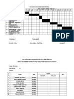 Absen Dan Ganchart Manajemen Kelompok H