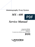 MX-600 Service Manual