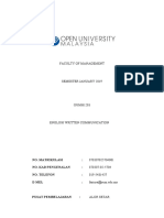 Faculty of Management: No. Matrikulasi: No. Kad Pengenalan: No. Telefon: E-Mel