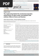 The Engineering Behind The Mechanical Properties Enhancement On Hsla Steels, Microalloyed With Niobium: Effects of Boron and Titanium