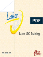 Laker UDD 301v4 Training