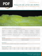 04 Ficha Lana de Vidrio Libre en Rollo