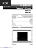 Mdkub Operation Manual