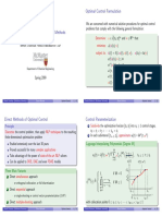 Optimal Control Lectures Direct Solution Methods