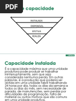 Capacidade de Produção