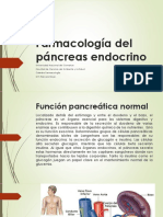 Farmacología Del Páncreas Endocrino