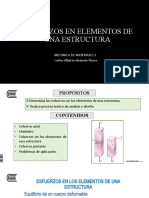 Semana 1 Esfuerzos en Elementos de Estructuras