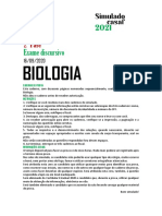 Simulado Biologia Casaf