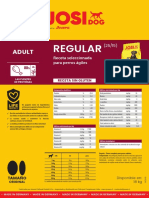 Regular JosiDog Ficha Premium