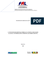 A Concessão de Dispensas Médicas Na PMAL. Considerações e Proposta de Ordenamento - Thayronilson Emery