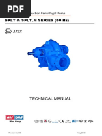 SPLT & SPLT.M Series (50 HZ) : Split Case Double Suction Centrifugal Pump